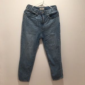 Madewell Mom Jean Size 27